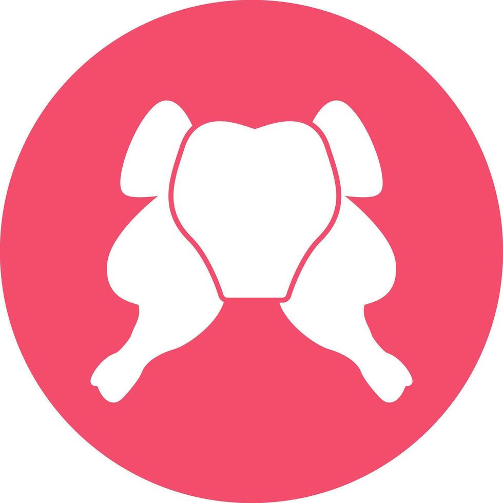 Chicken Vector Icon Design