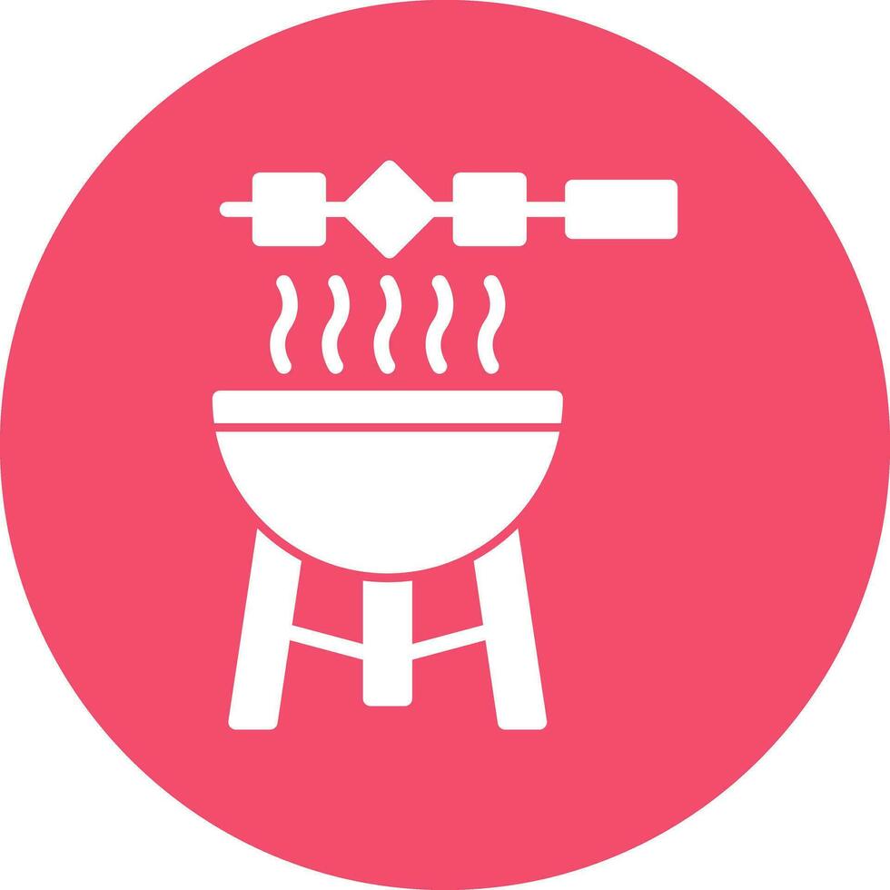 Barbecue Vector Icon Design