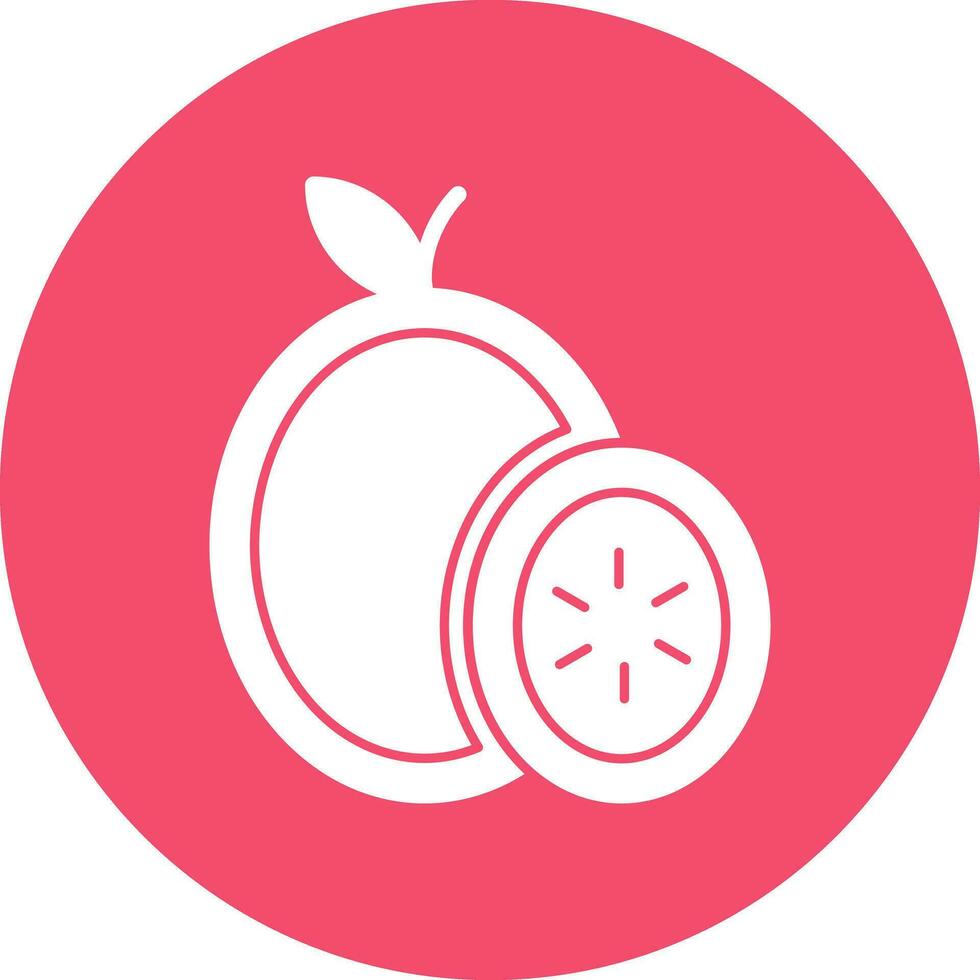 Passion fruit Vector Icon Design