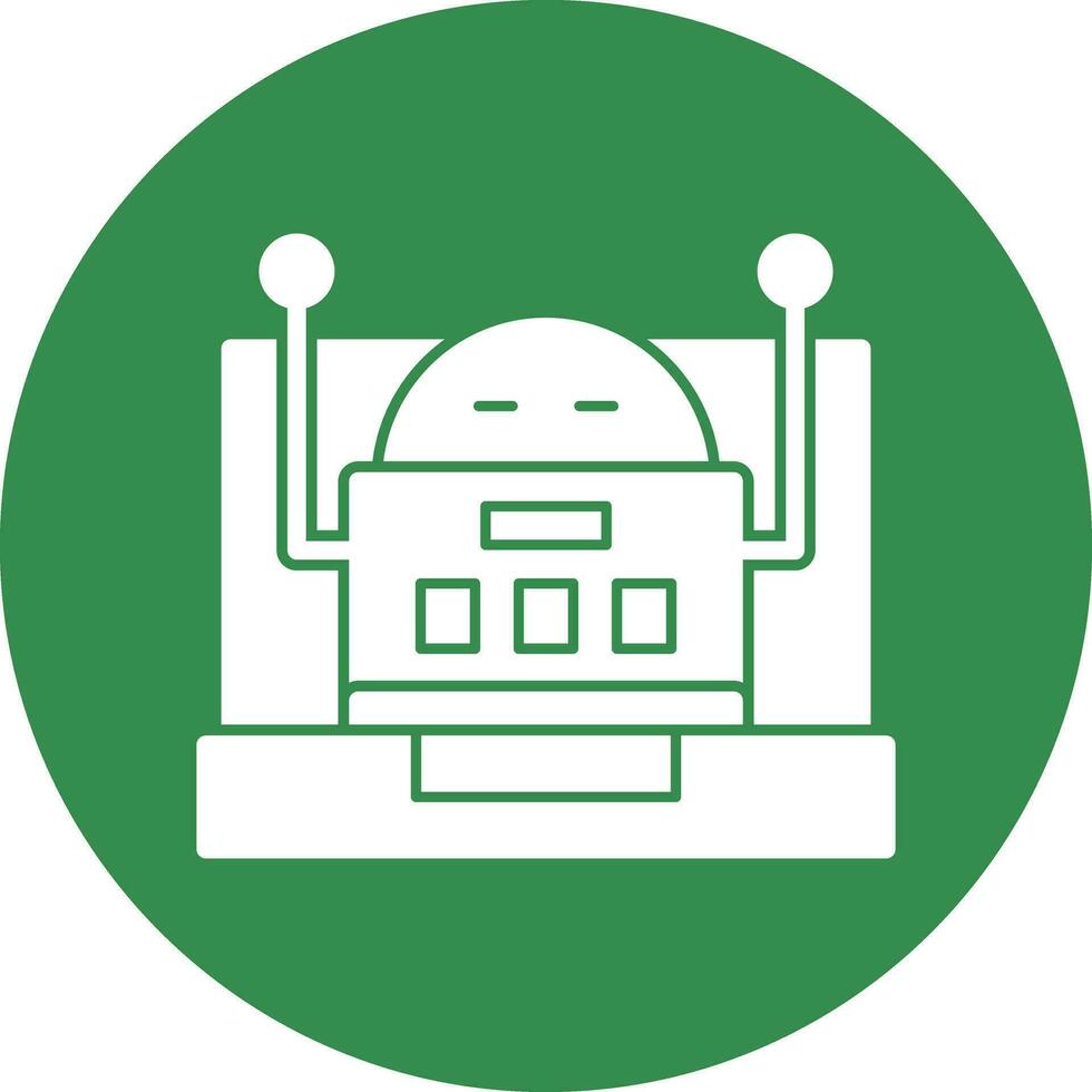 Robot Vector Icon Design