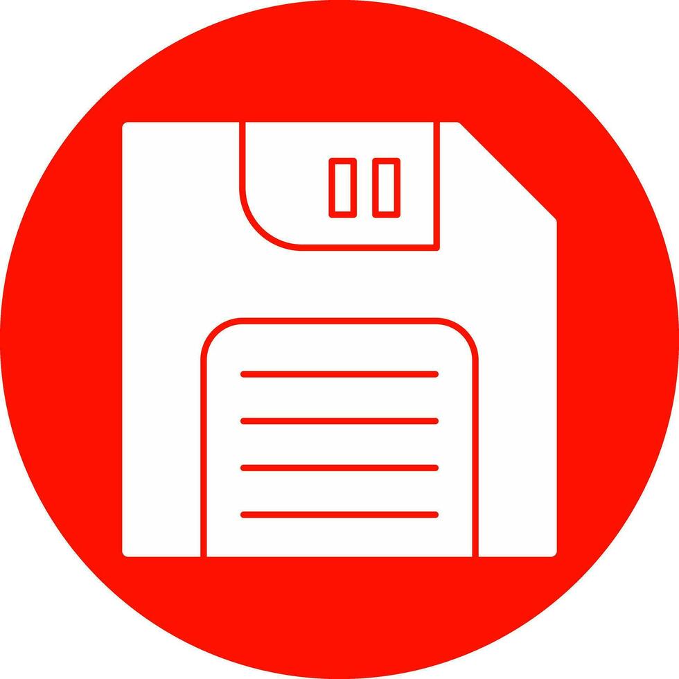 Diskette Vector Icon Design