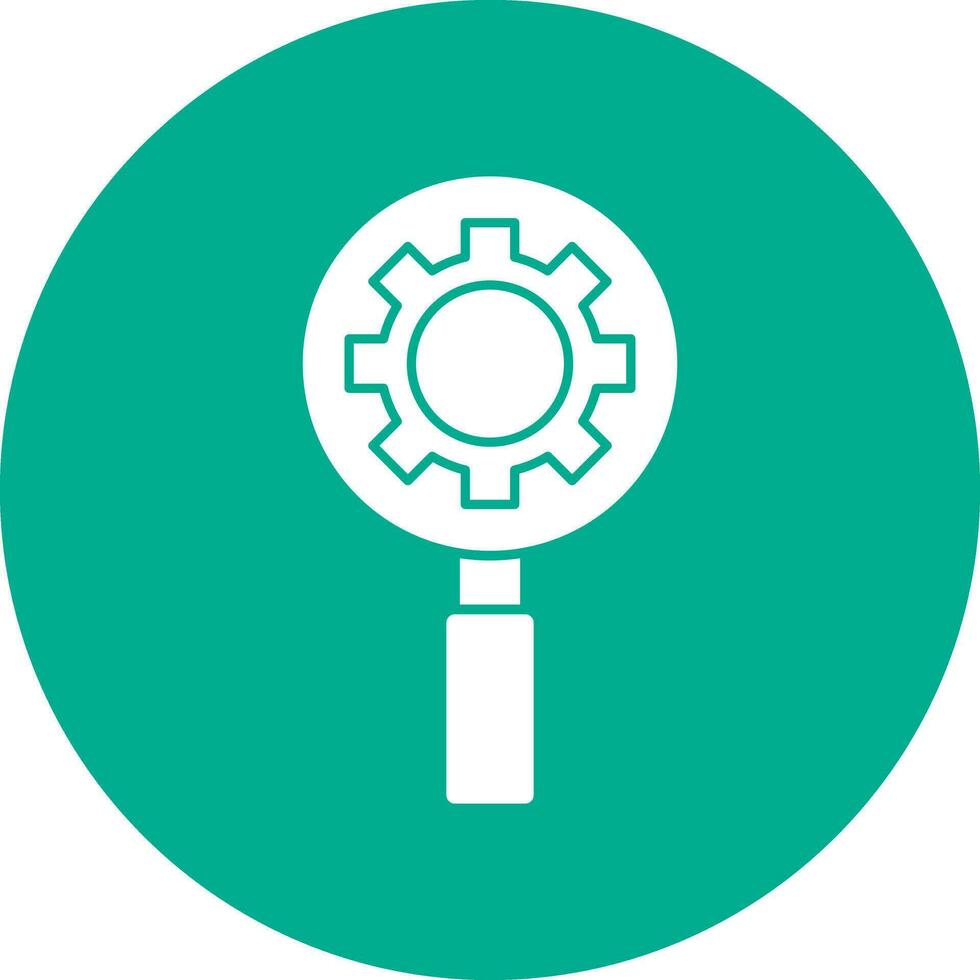 Magnifying glass Vector Icon Design