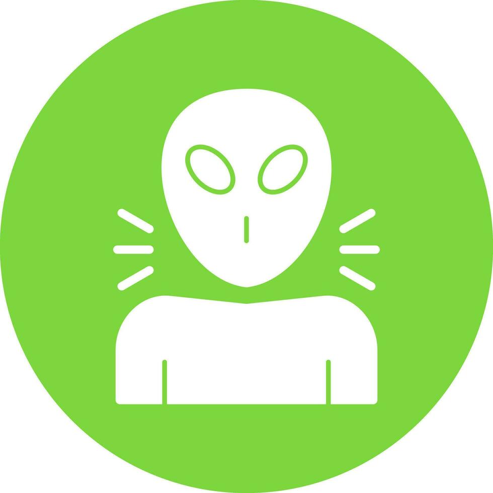 extraterrestre vector icono diseño