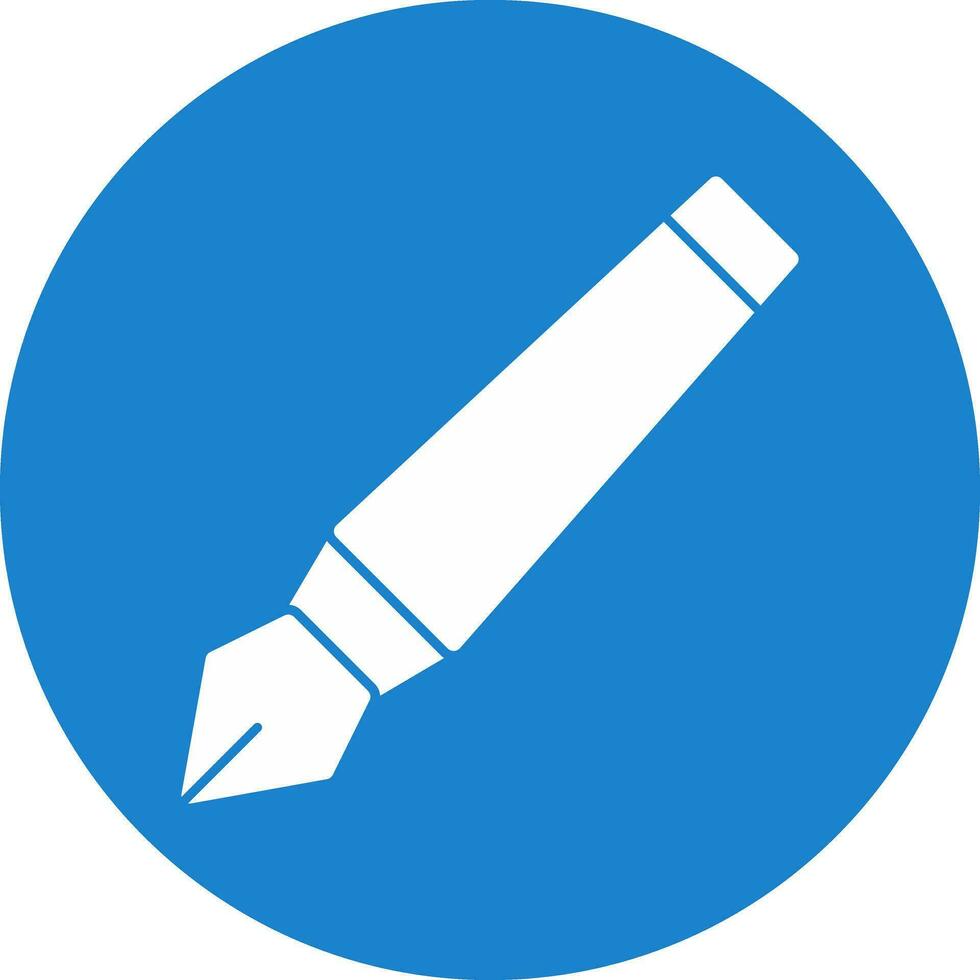 Ink pen Vector Icon Design