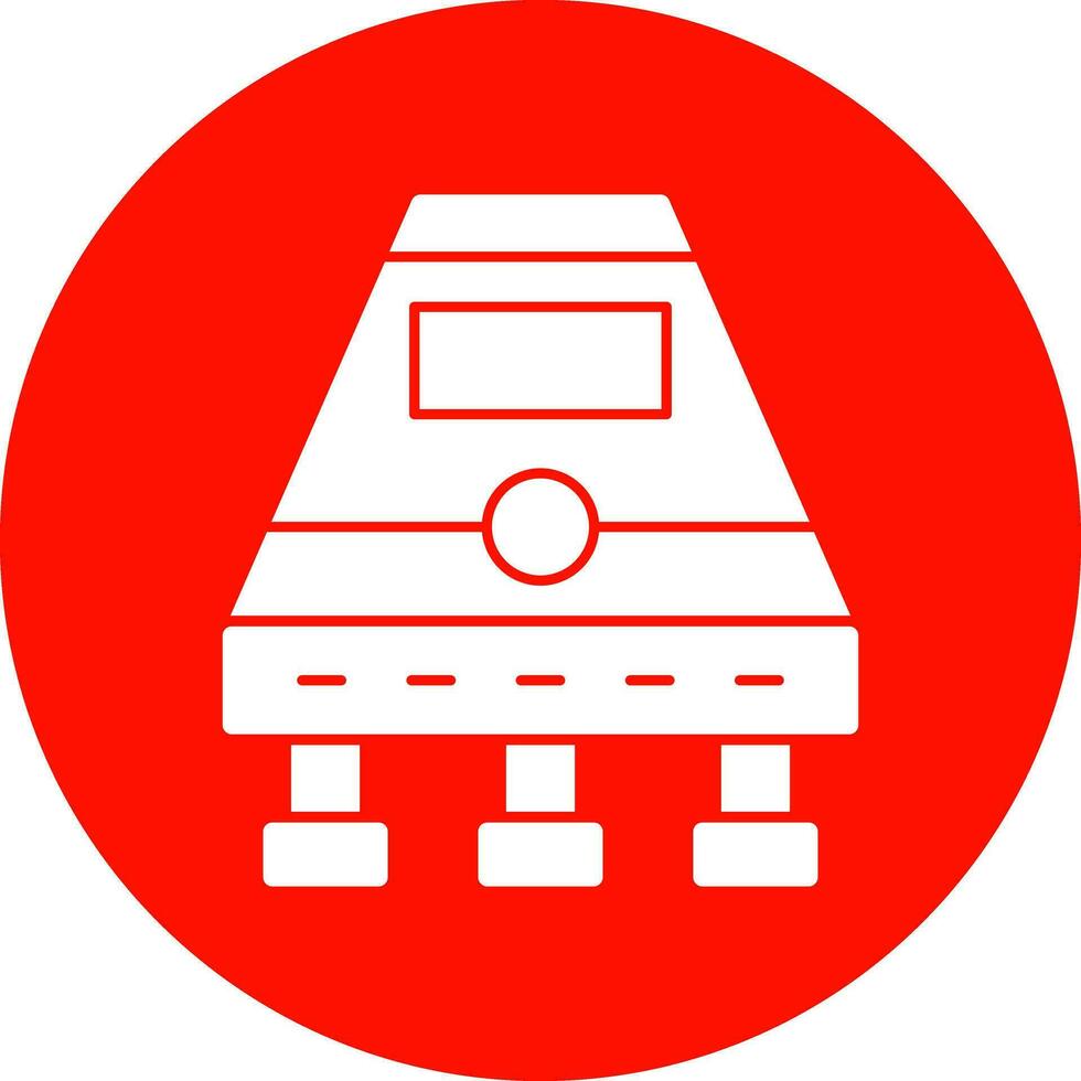 Space capsule Vector Icon Design
