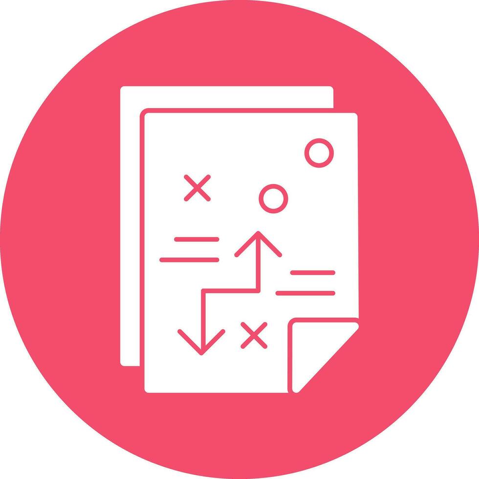 Planning Vector Icon Design