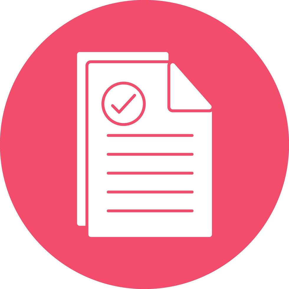 Document Vector Icon Design