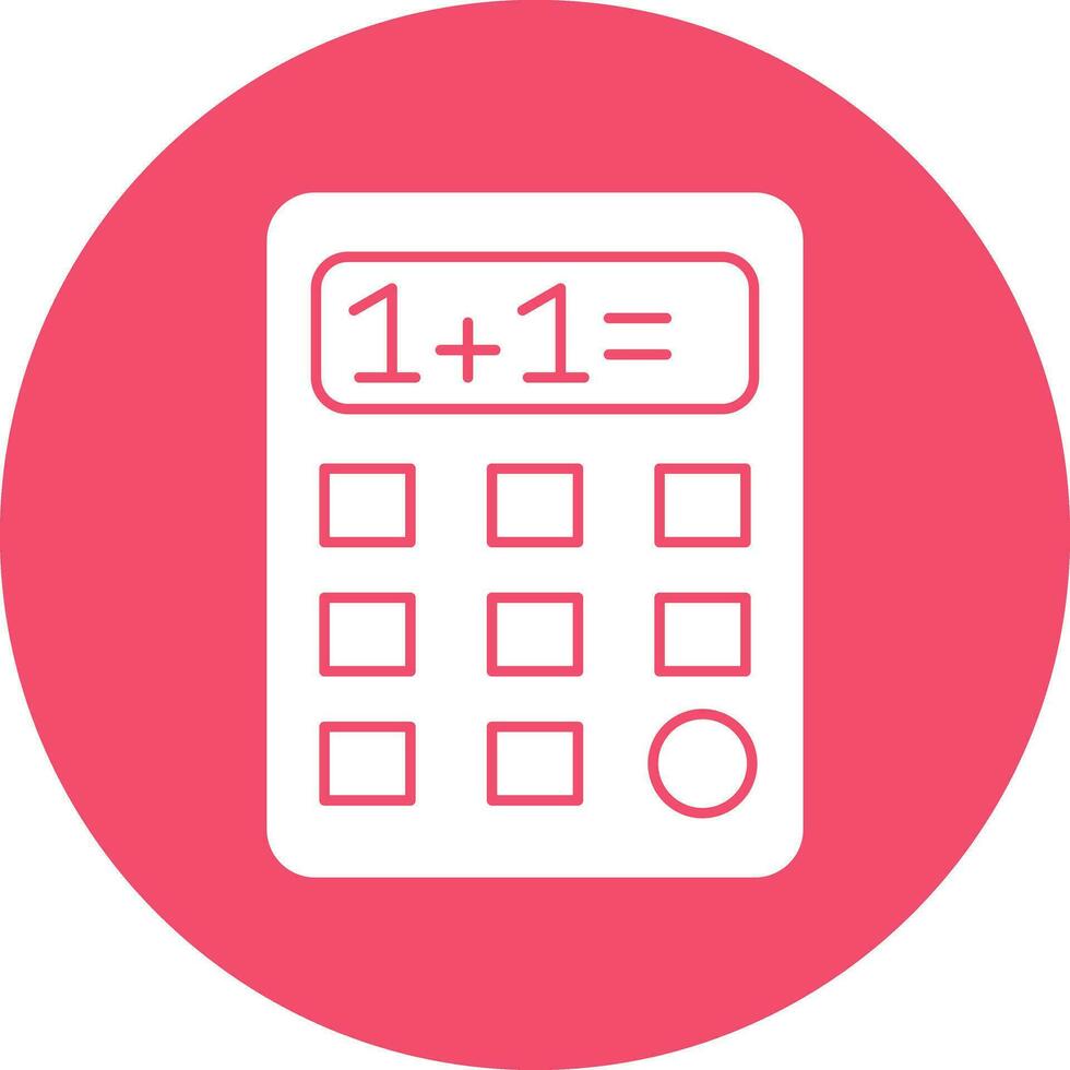 Calculator Vector Icon Design