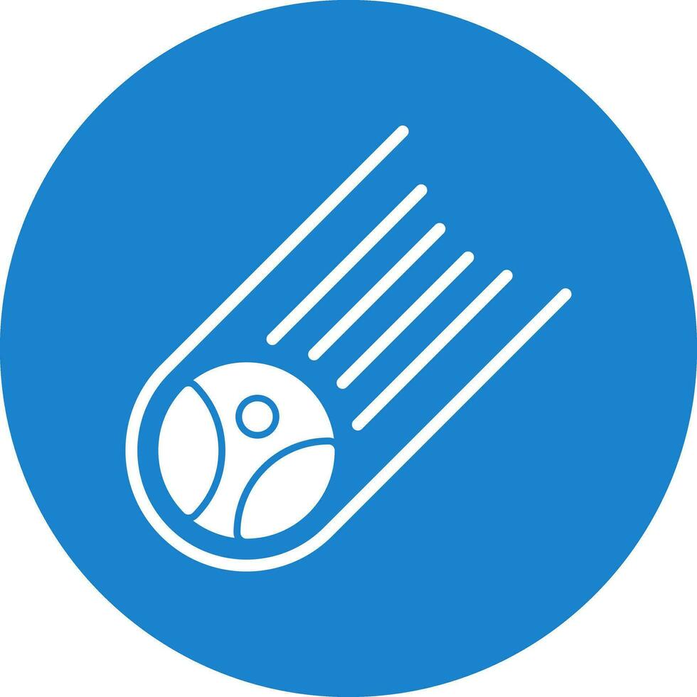 Meteorite Vector Icon Design