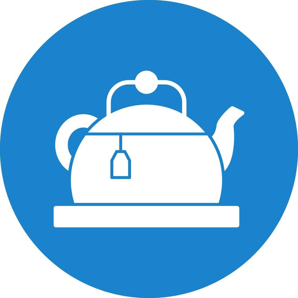 Teapot Vector Icon Design