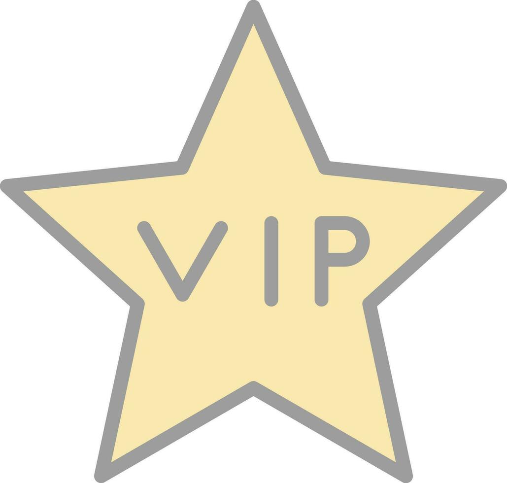 VIP vector icono diseño