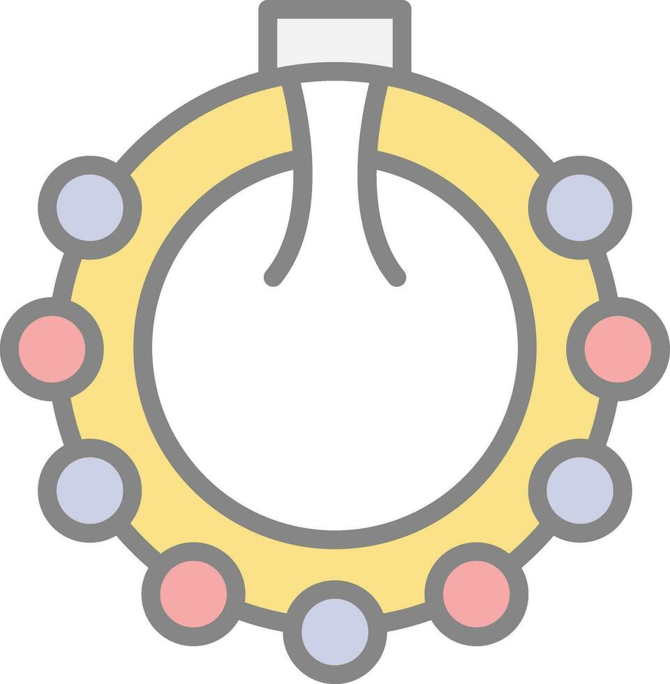Bracelet Vector Icon Design