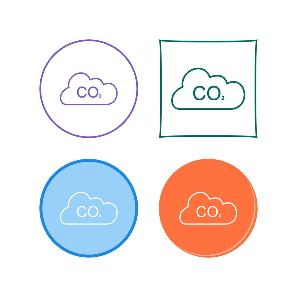 Carbon Dioxide Vector Icon