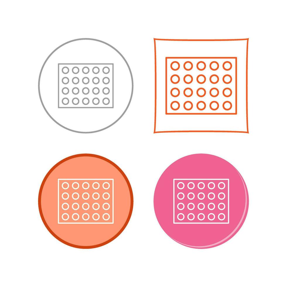 Colored Palette Vector Icon