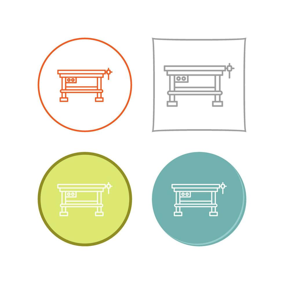 Work Bench Vector Icon