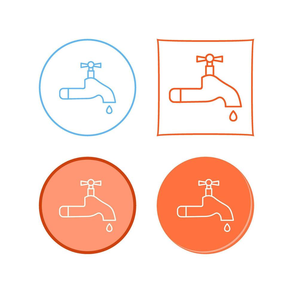 Water Tap Vector Icon