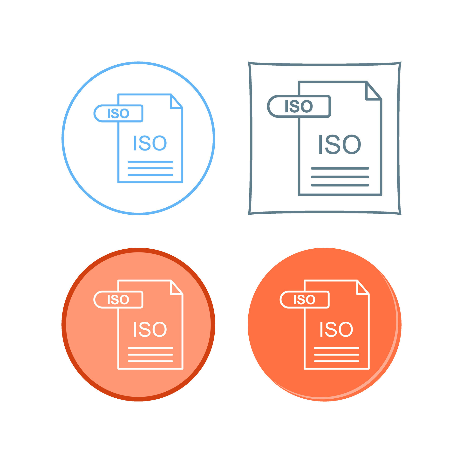 ISO Vector Icon 25115079 Vector Art at Vecteezy