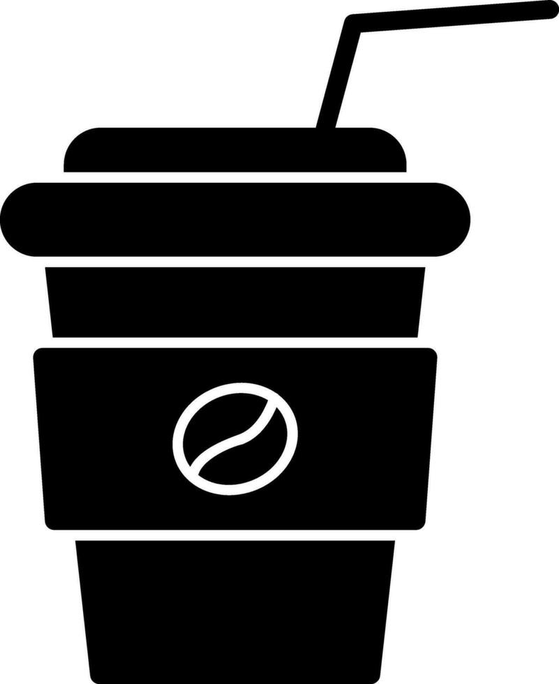 Paper cup Vector Icon Design