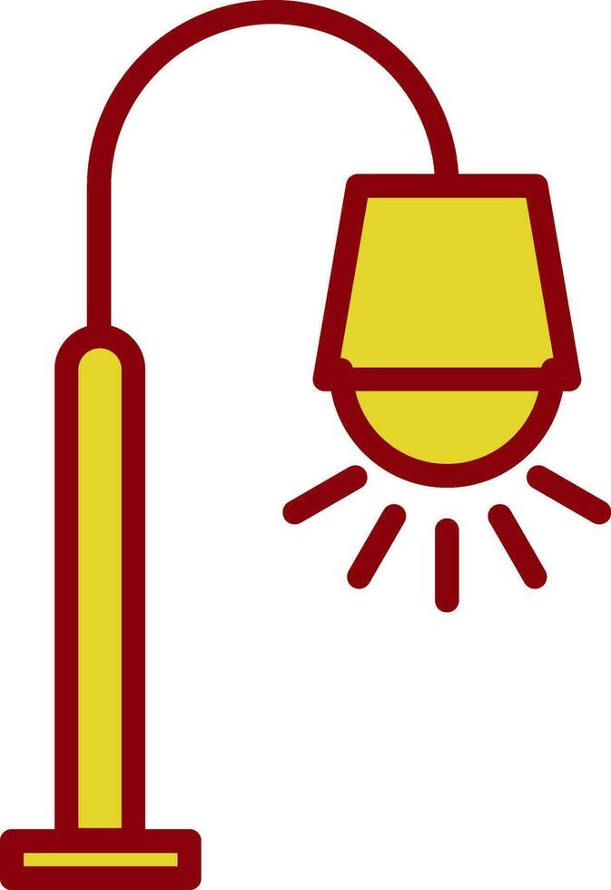 Street lamp Vector Icon Design
