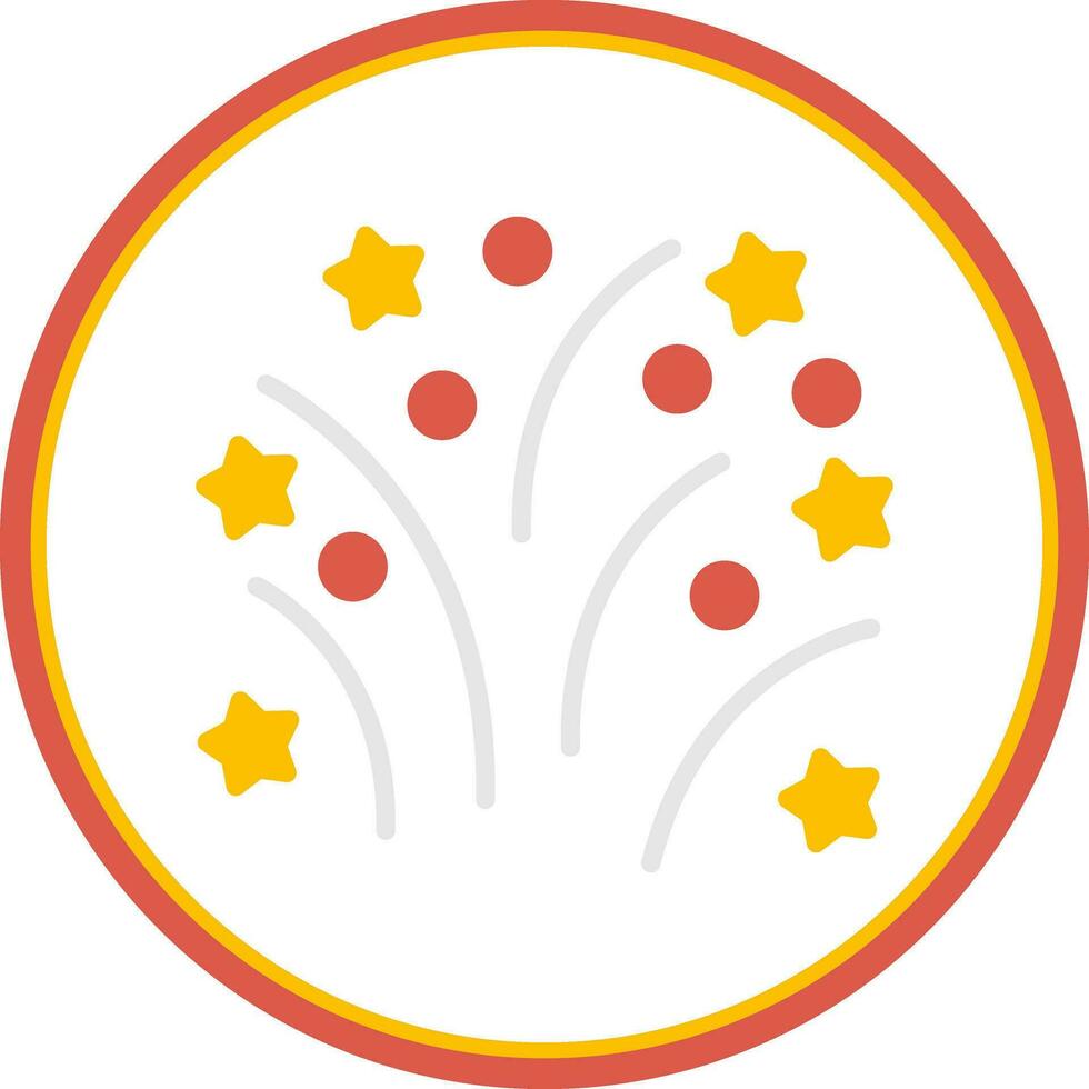 Fireworks Vector Icon Design