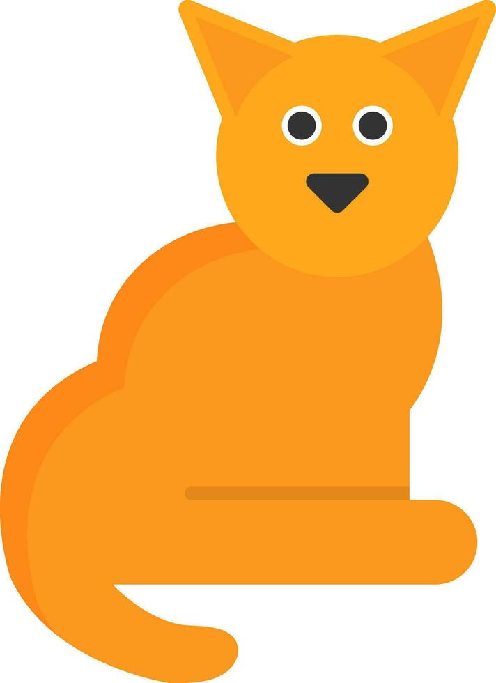 Cat Vector Icon Design