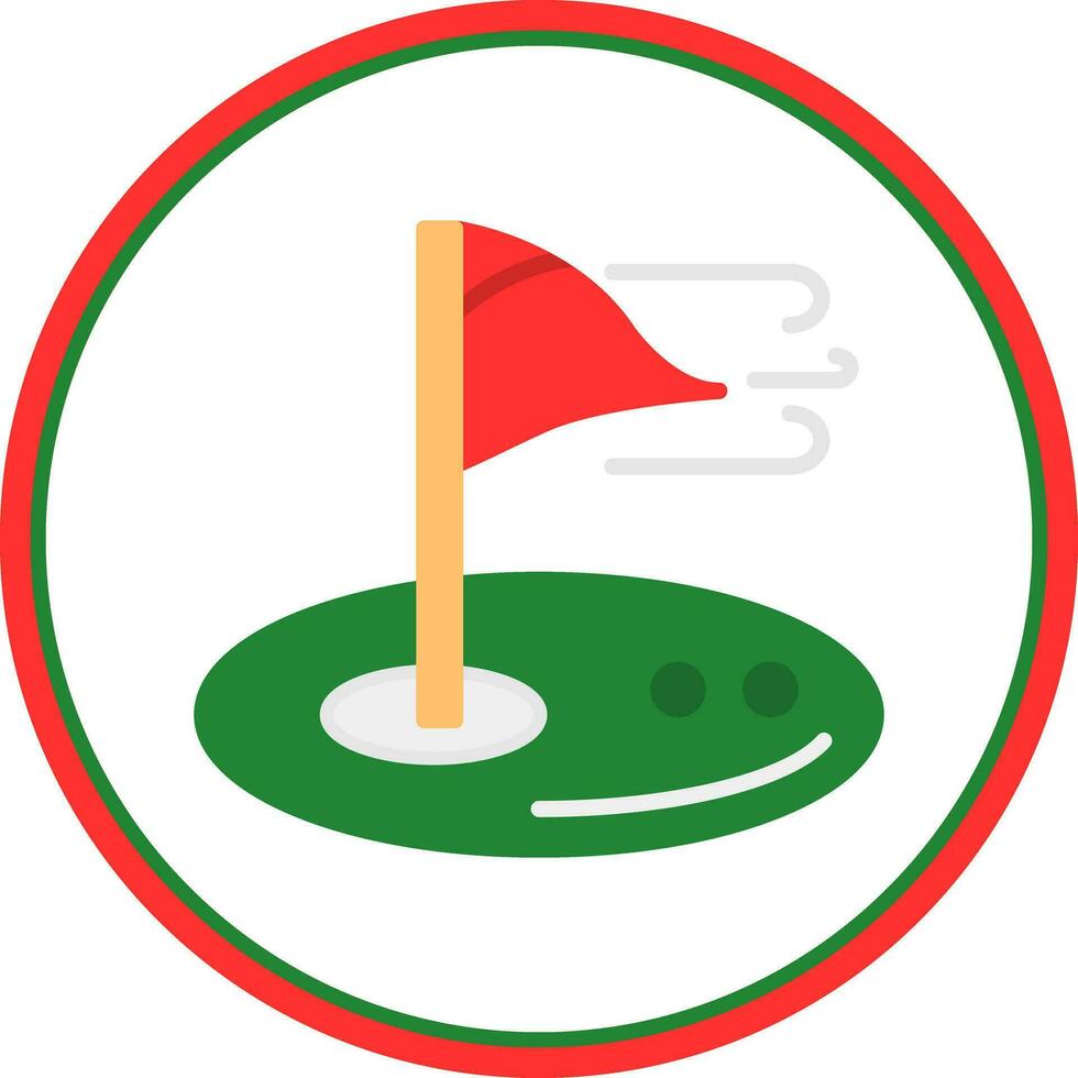 diseño de icono de vector de golf