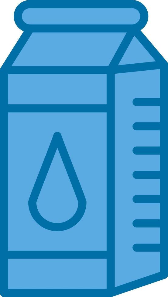 Milk box Vector Icon Design