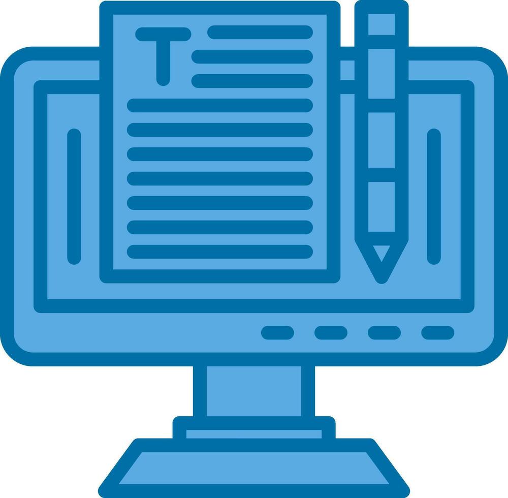 Copywriting Vector Icon Design