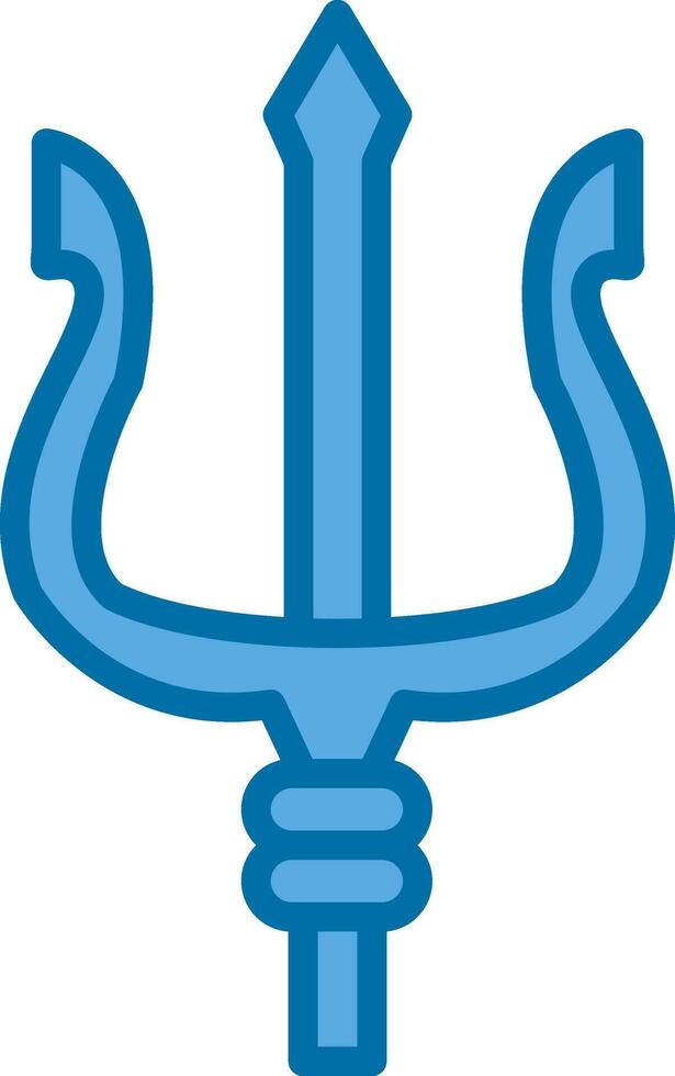 Trident Vector Icon Design
