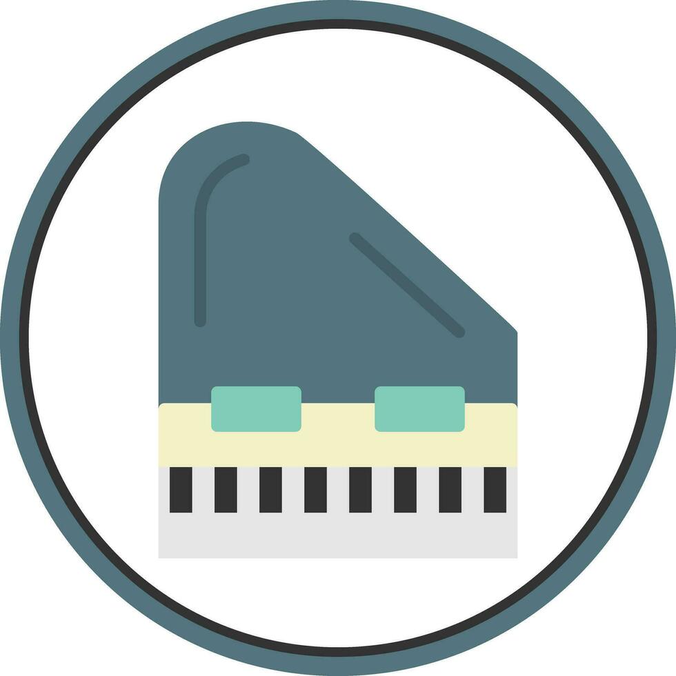 Piano Vector Icon Design