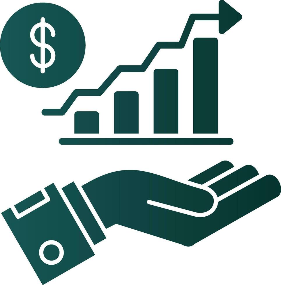Profit Vector Icon Design