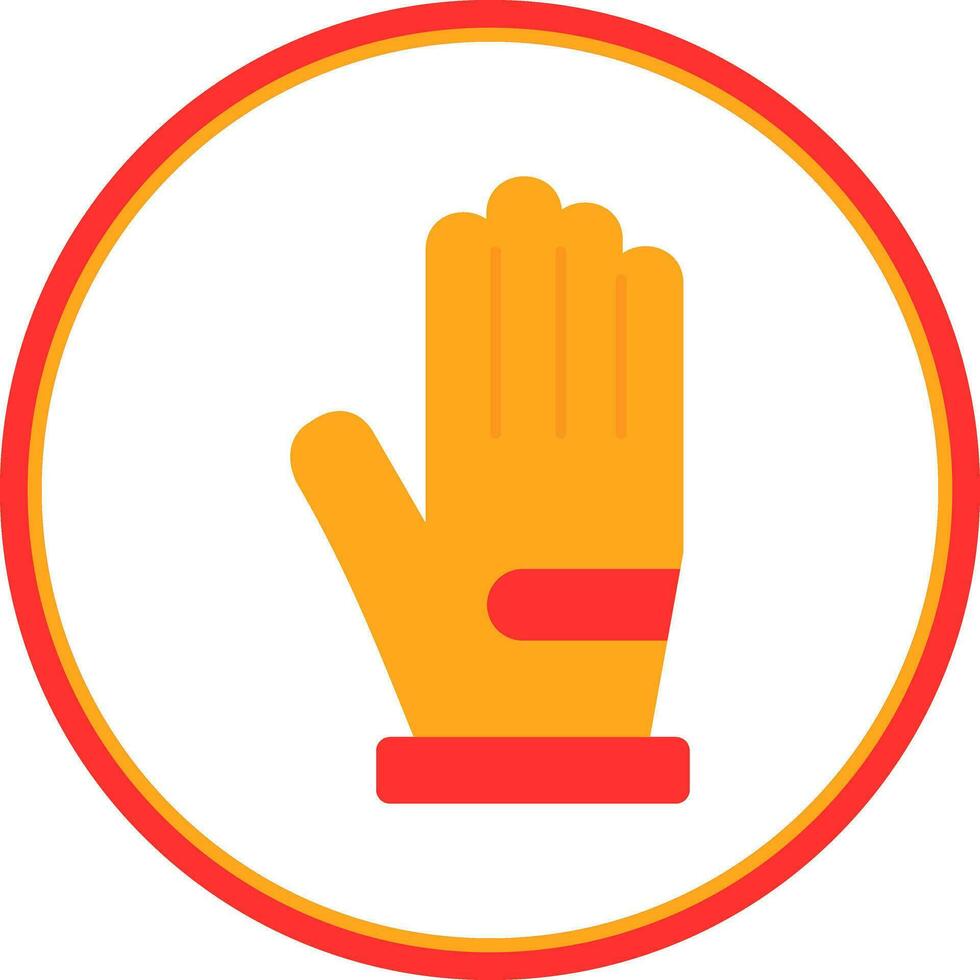 Glove Vector Icon Design