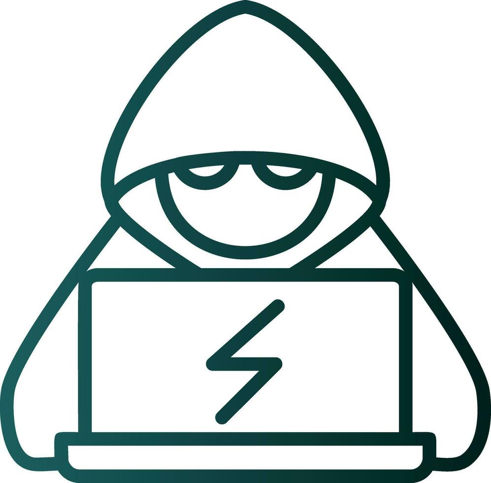 Hacker Vector Icon Design