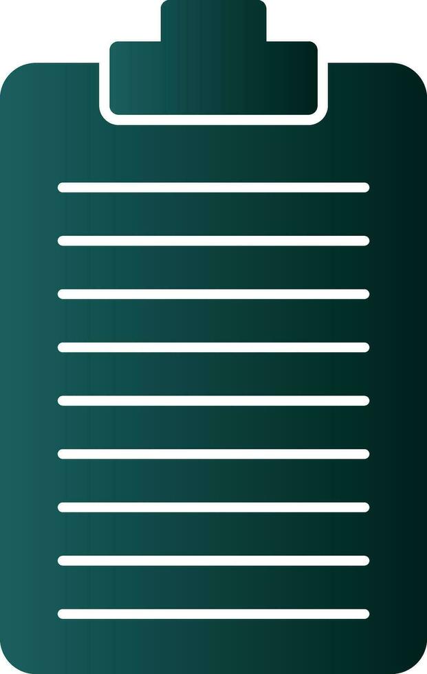 Clipboard Vector Icon Design