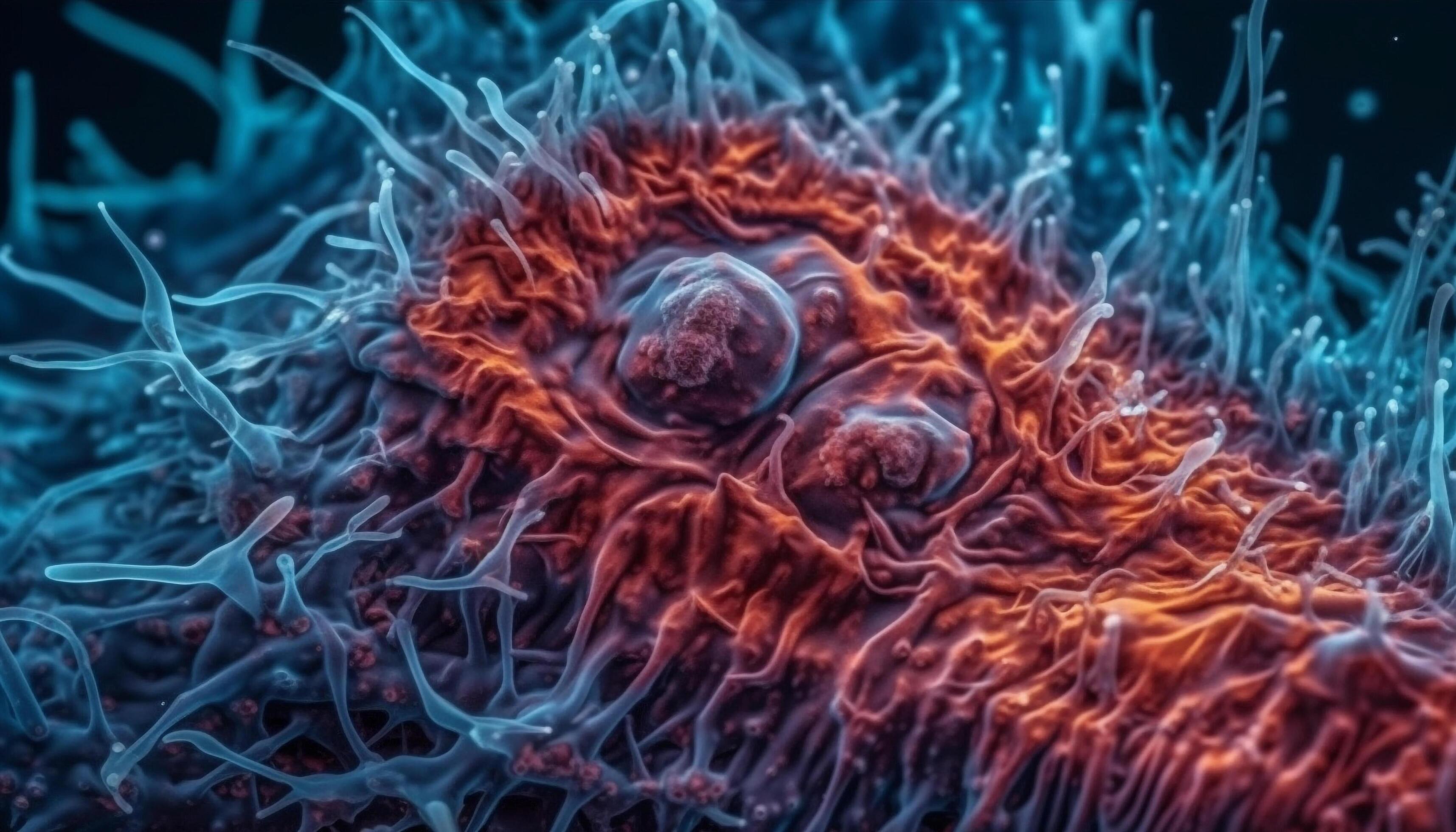 Abstract nature of high scale magnification microbiology research