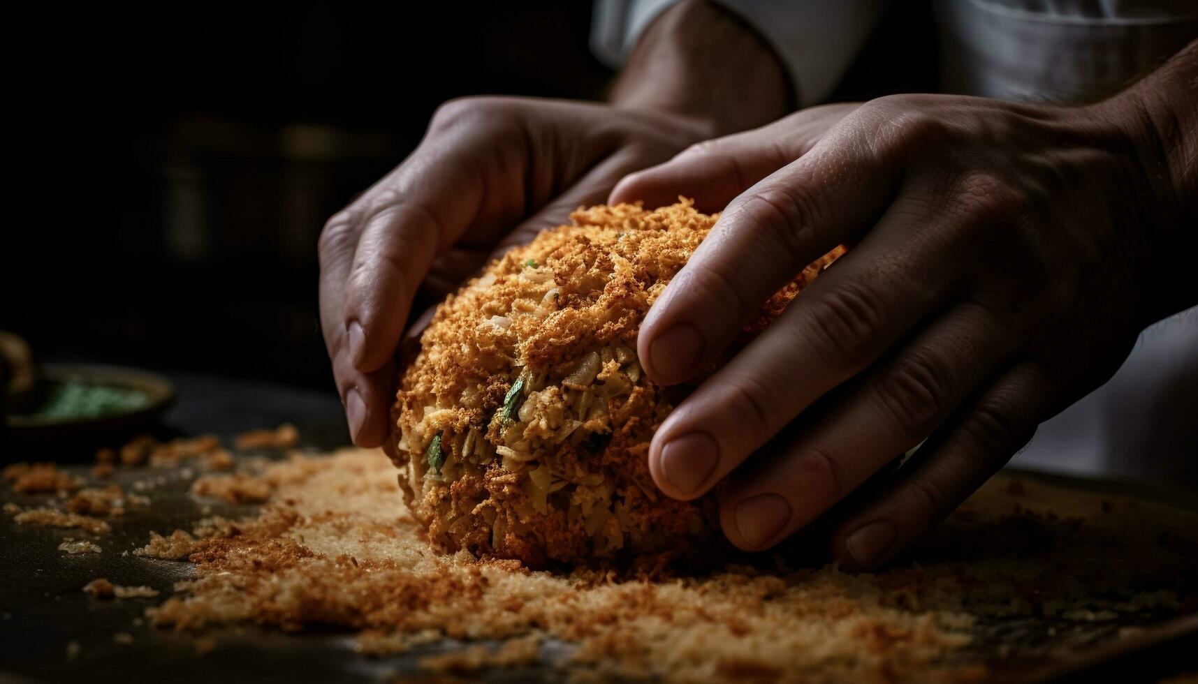 hecho en casa gastrónomo comida, Fresco ingredientes, Listo a comer generado por ai foto