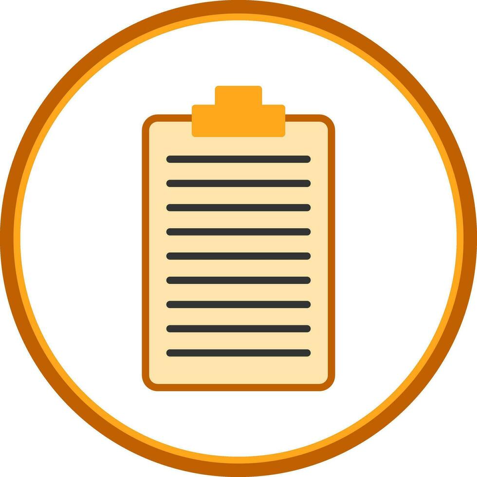 Clipboard Vector Icon Design