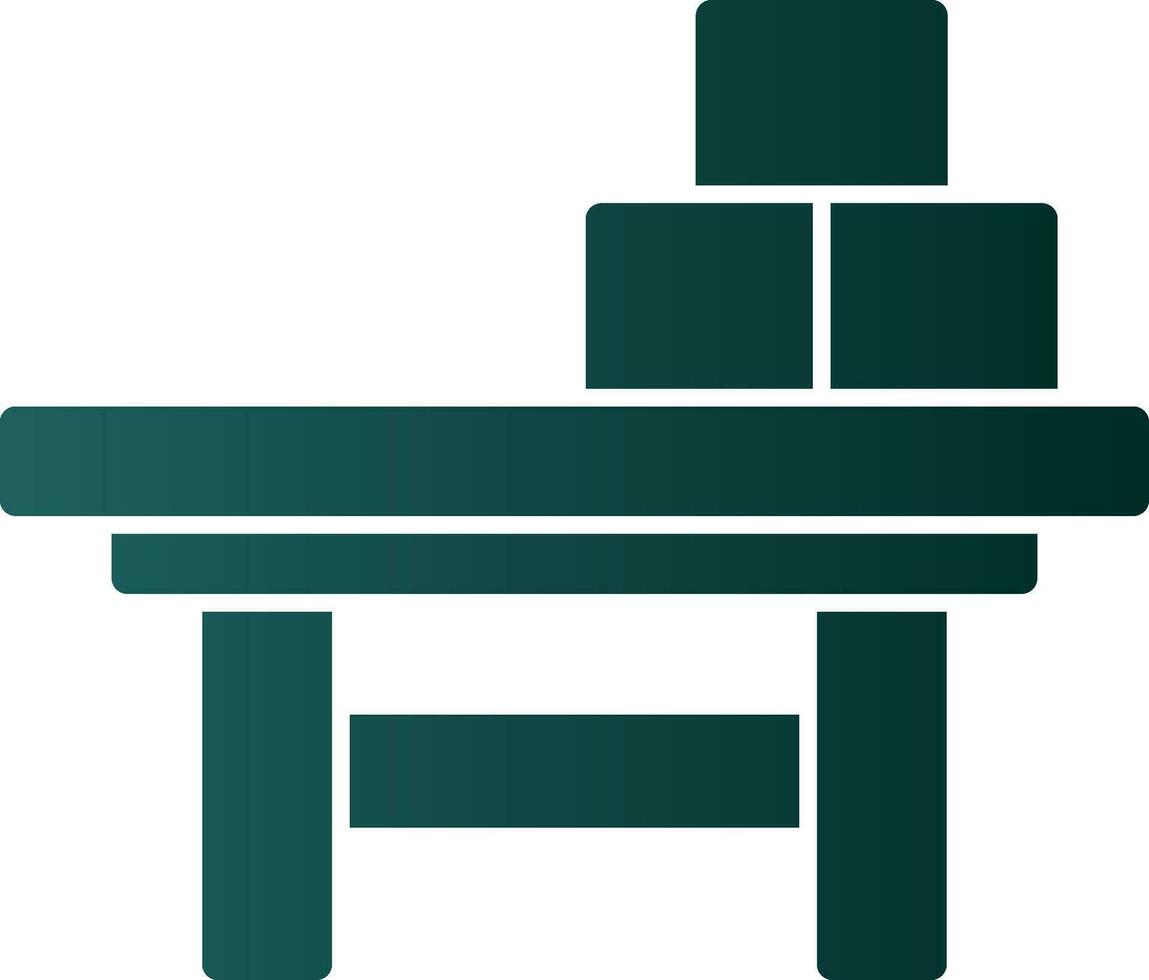Table Vector Icon Design