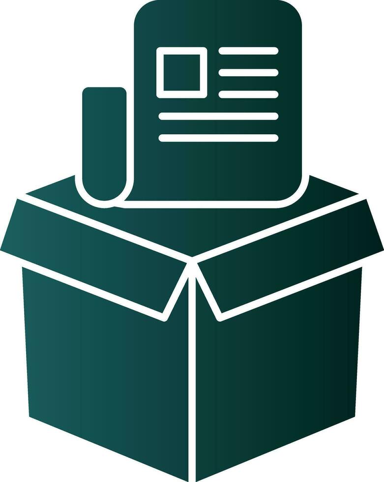 Box Vector Icon Design