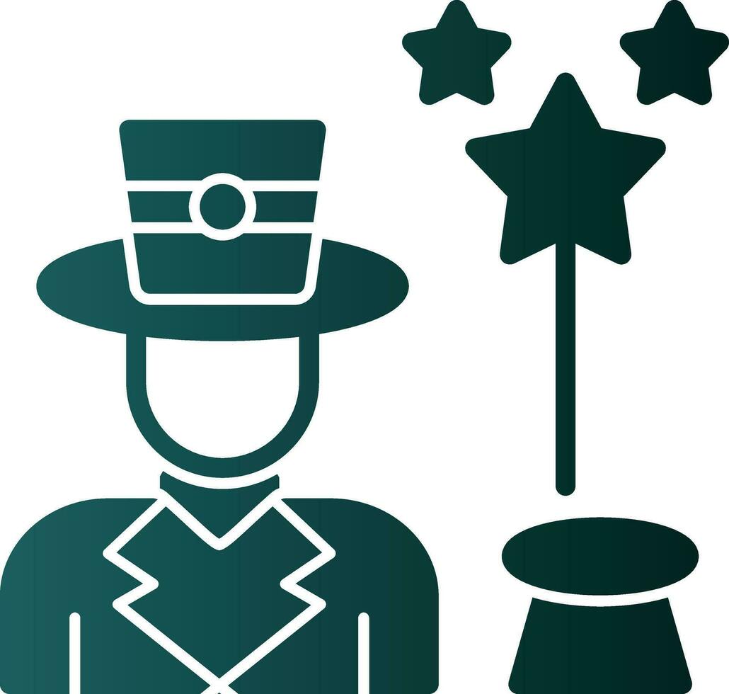 Magician Vector Icon Design