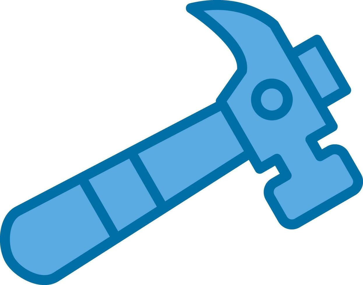 Hammer Vector Icon Design