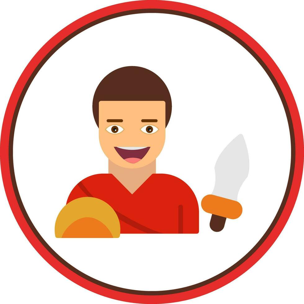 Theseus Vector Icon Design