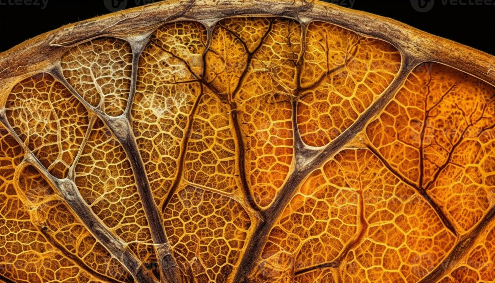 Vibrant animal markings in close up macro pattern generated by AI photo