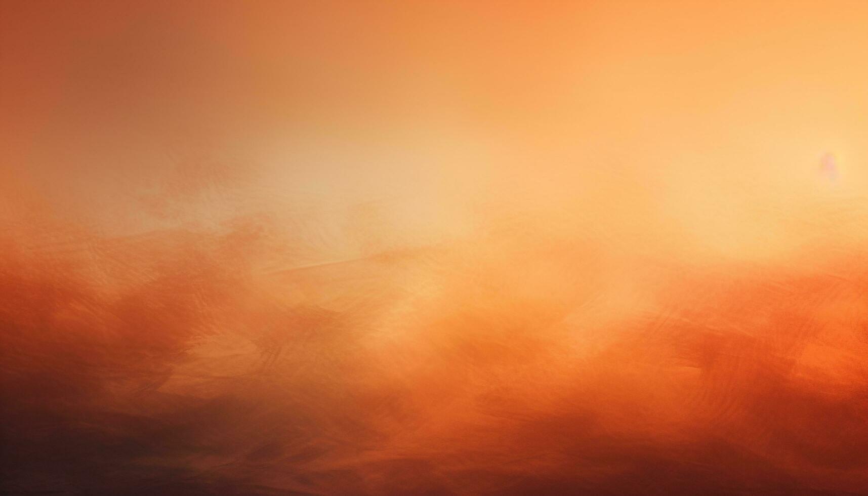 Vibrant sunset glows with abstract textured effect generated by AI photo