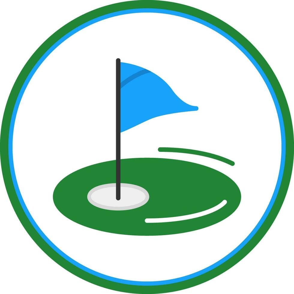 diseño de icono de vector de golf