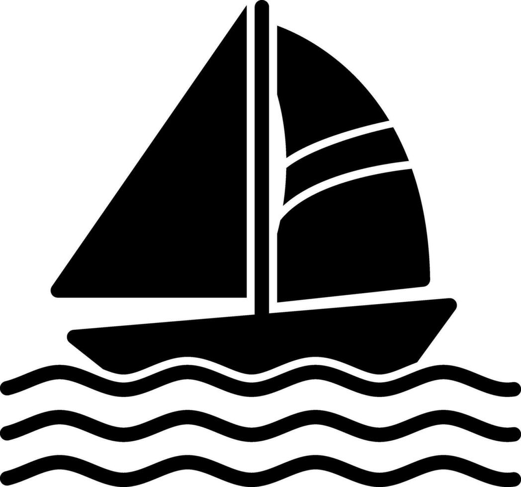 Sail Vector Icon Design