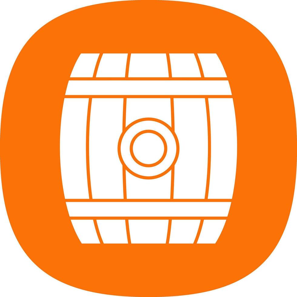 diseño de icono de vector de barril