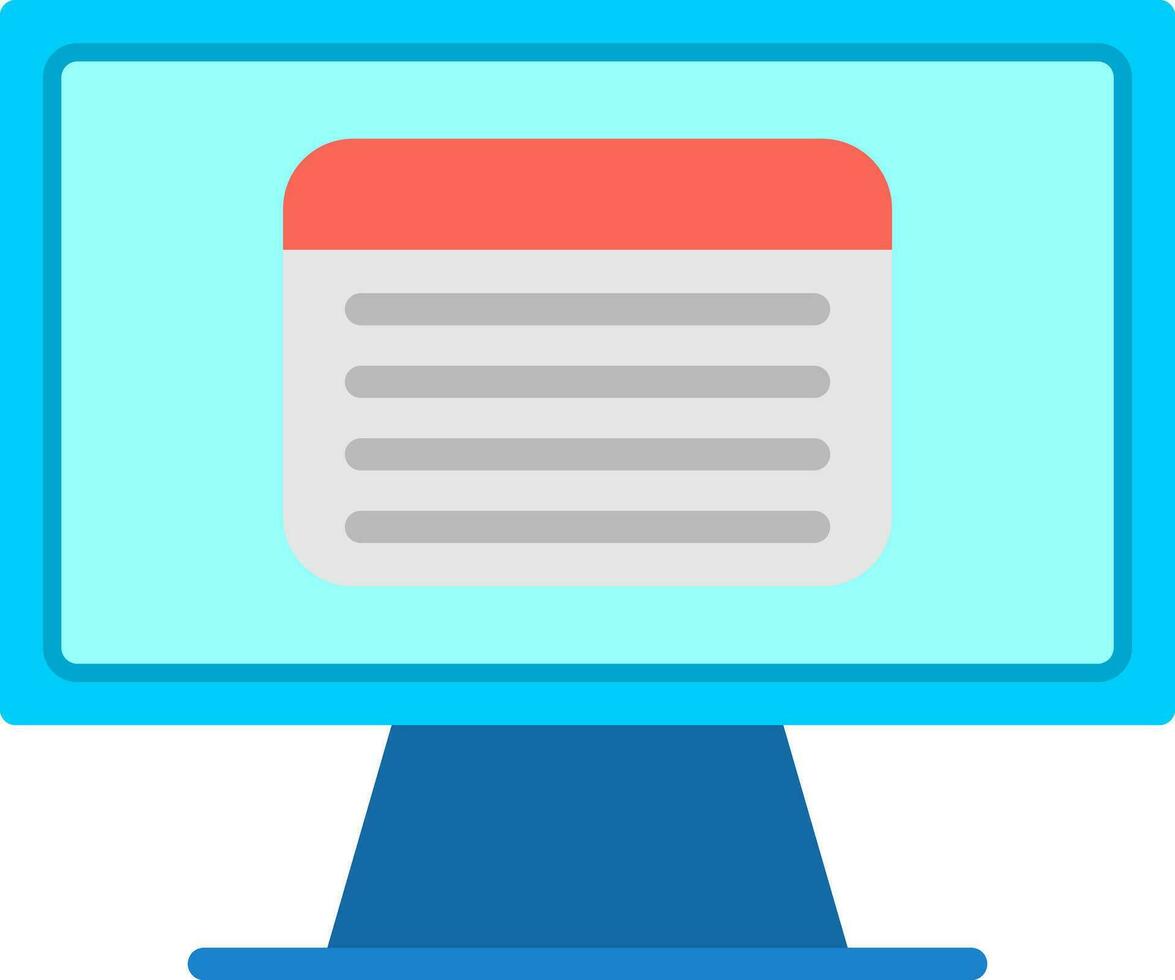 Program Vector Icon Design
