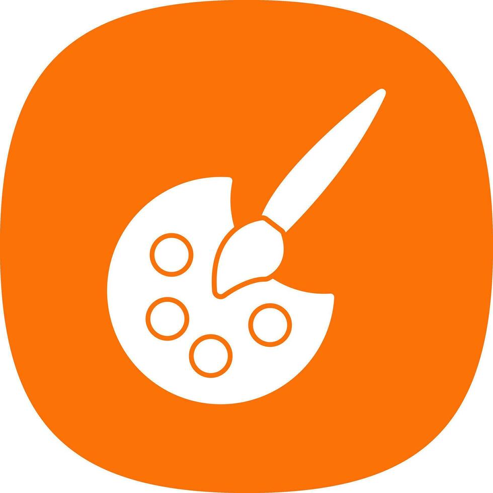Painting Vector Icon Design