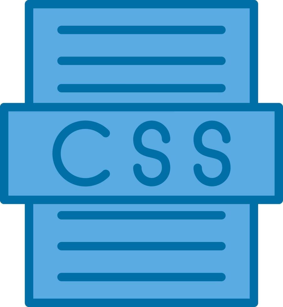 Css file Vector Icon Design